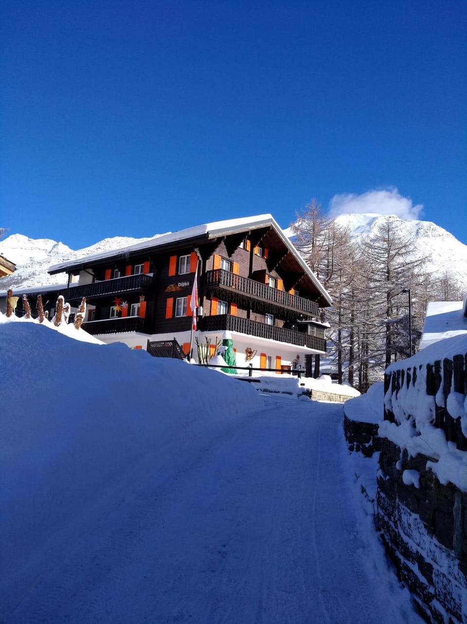 Property building, Winter