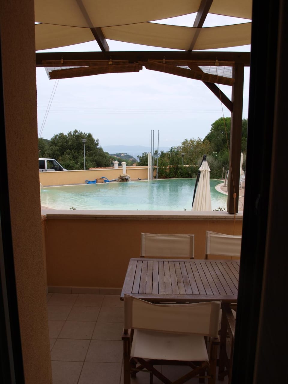 Balcony/Terrace, Pool view, Swimming pool, Swimming pool