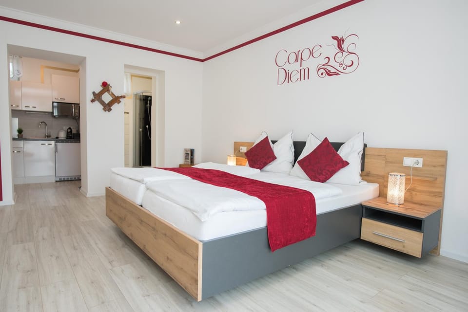 Bed, Kitchen or kitchenette, Photo of the whole room
