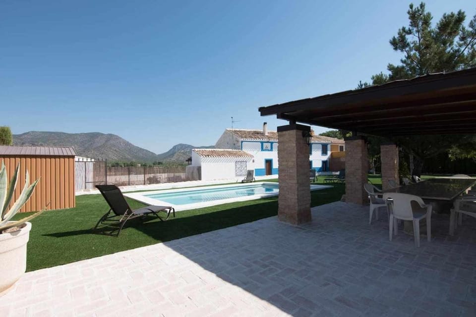 Natural landscape, Mountain view, Swimming pool