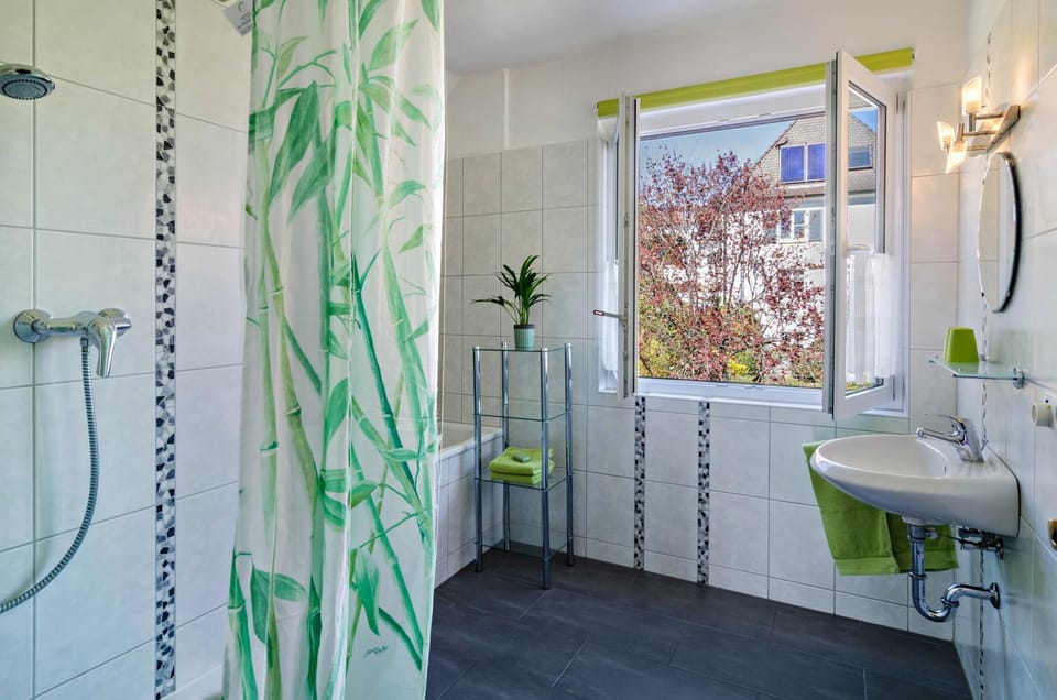 Bathroom, Living room