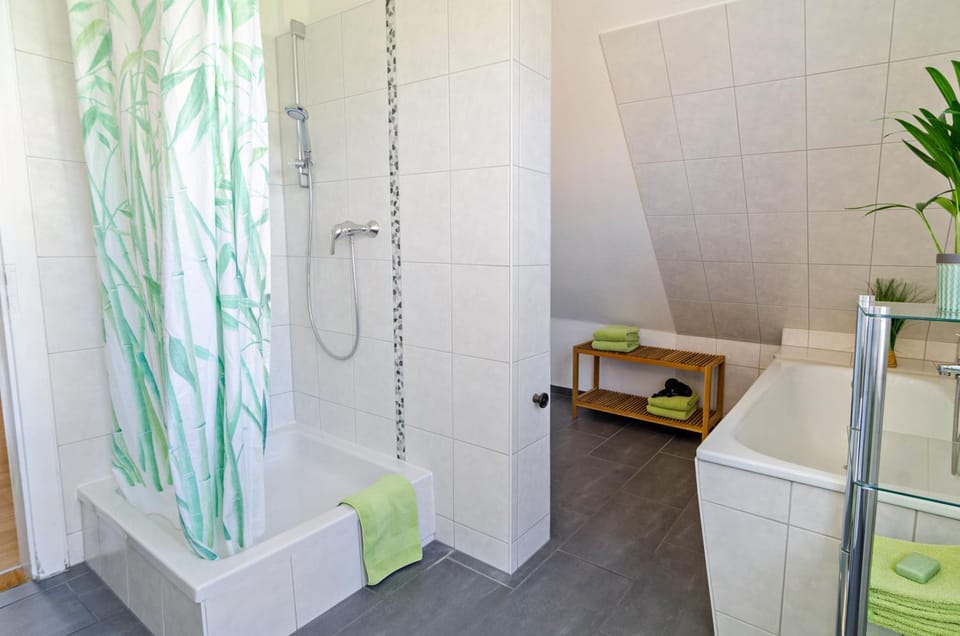 Bathroom, Living room