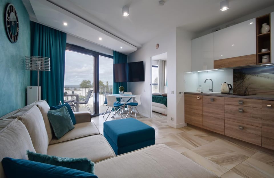Lepszypobyt Apartament Horyzont 409 z widokiem na morze Apartment in Miedzyzdroje