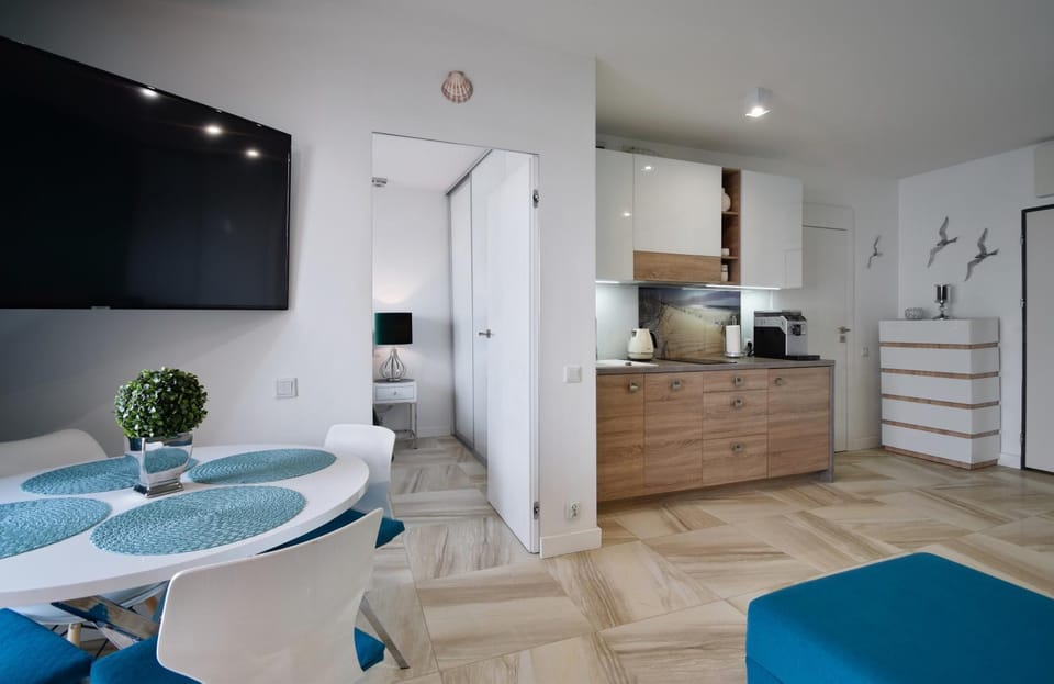 Lepszypobyt Apartament Horyzont 409 z widokiem na morze Apartment in Miedzyzdroje