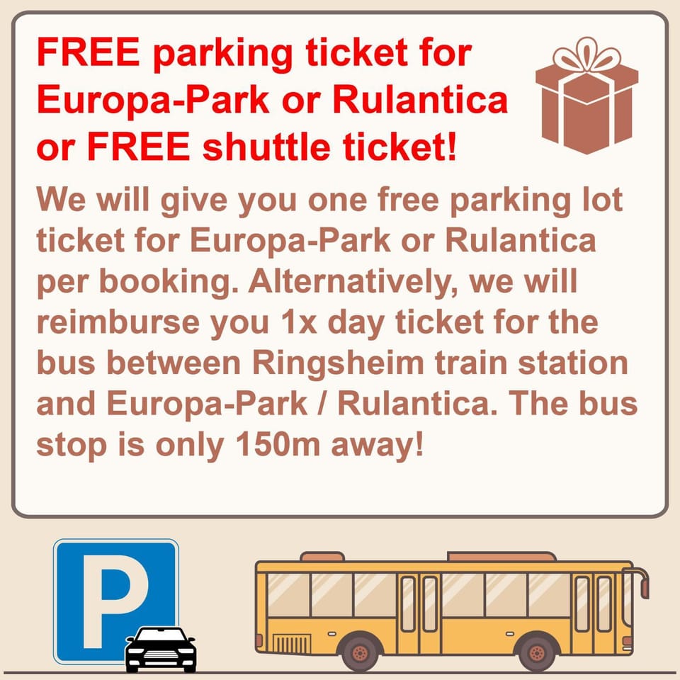 Aqua park, Parking, shuttle