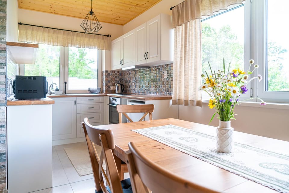 Kitchen or kitchenette, Dining area, oven, stove