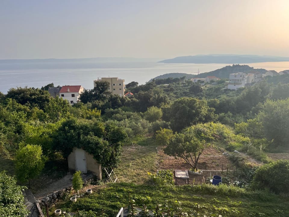 Property building, Natural landscape, Sea view
