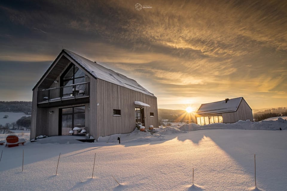 Winter, Sunrise, Sunset