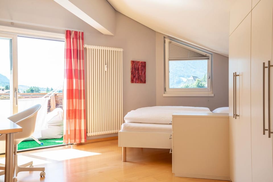 Property building, Living room, Bedroom