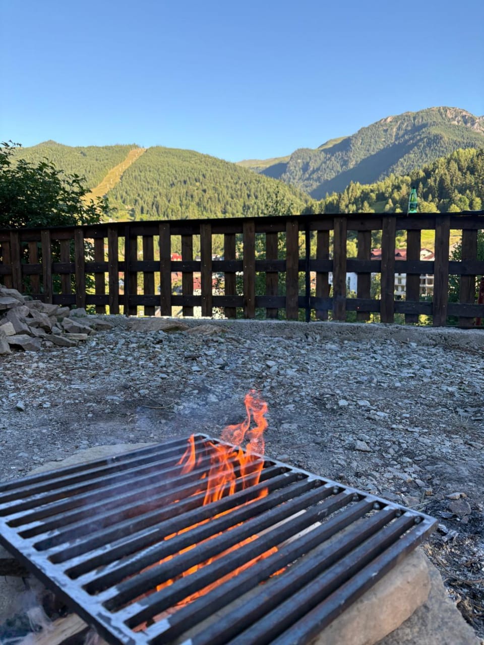 Natural landscape, BBQ facilities, BBQ facilities