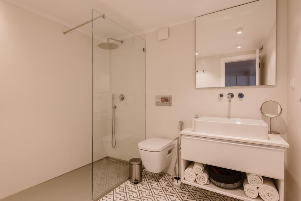 Shower, Toilet, Bathroom, Photo of the whole room