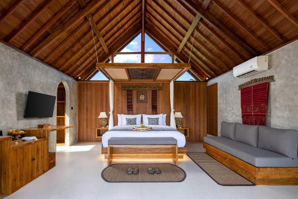 Bed, TV and multimedia, Photo of the whole room, Bedroom