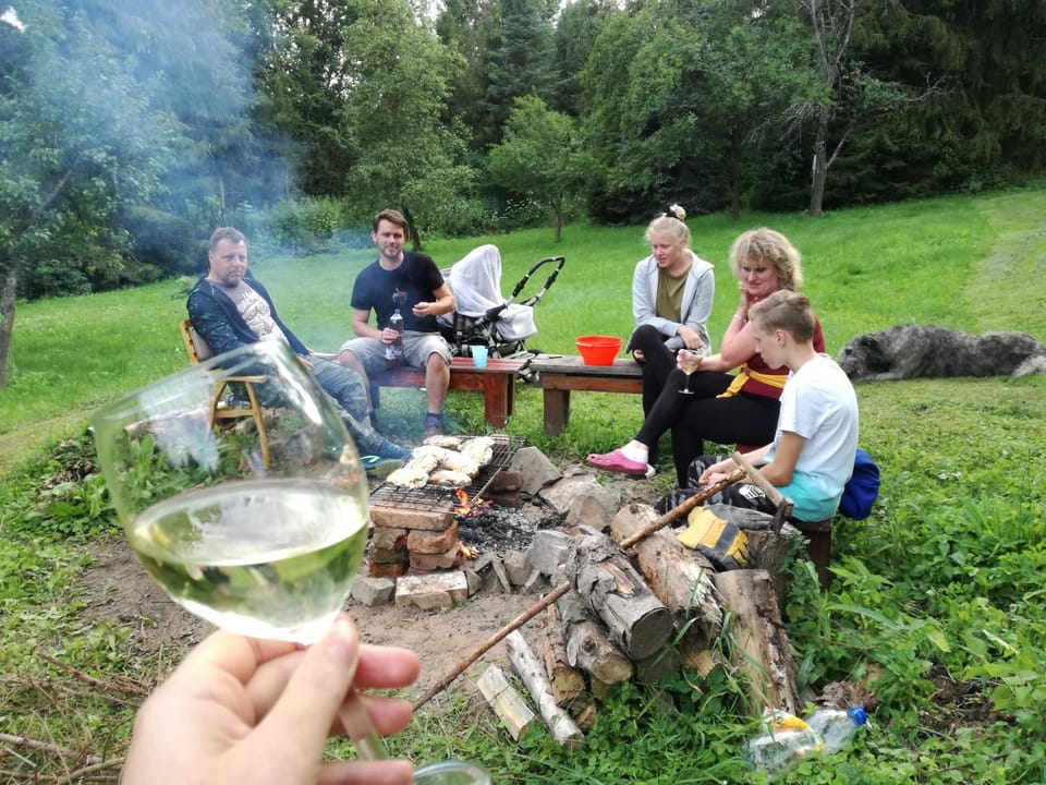 BBQ facilities, Garden, group of guests