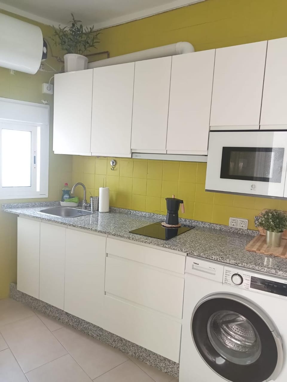 Kitchen or kitchenette, kitchen