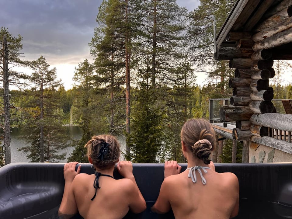 Porontima Lake House in Pure Rukatunturi Nature Villa in Lapland