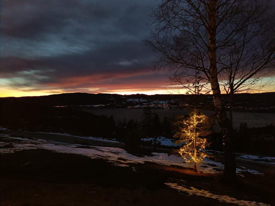 Natural landscape, Sunset