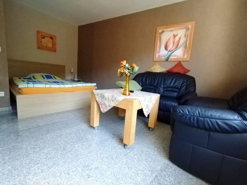 Bed, Photo of the whole room, Seating area, Bedroom