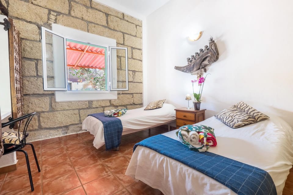 Property building, Living room, Bedroom