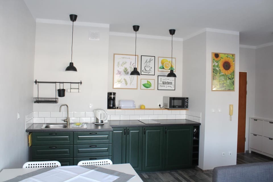 Kitchen or kitchenette, Living room