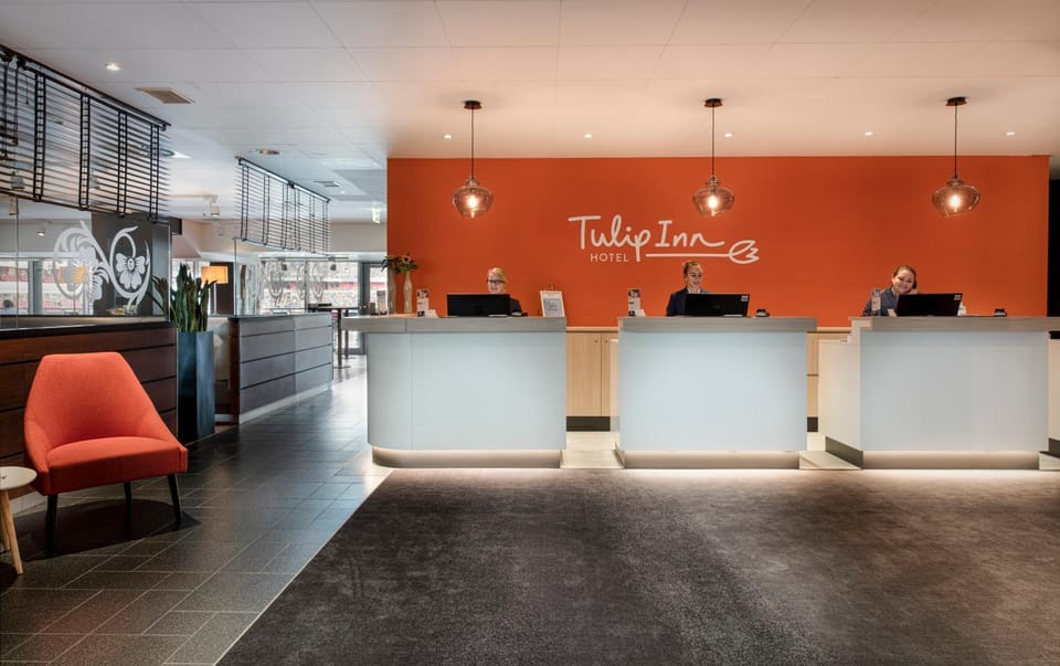 Staff, Facade/entrance, Day, Property logo or sign, Lobby or reception, On site, Text overlay