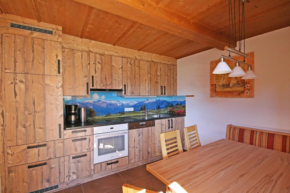 Kitchen or kitchenette, stove, kitchen