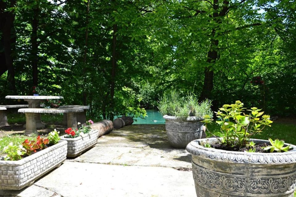Summer, Garden view, River view