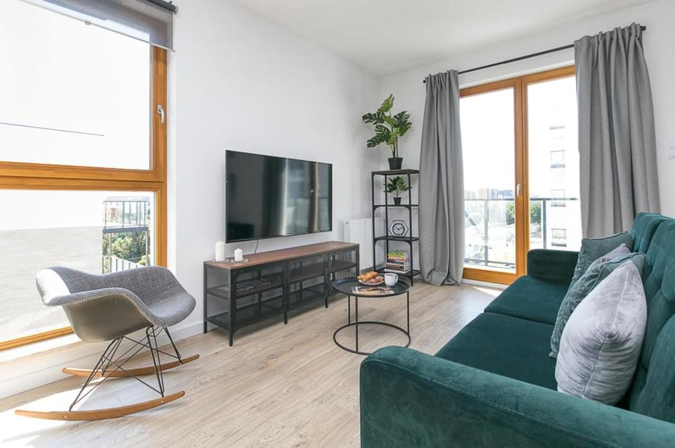 Apartament Black Zajezdnia Wrzeszcz nr8122 Apartment in Gdansk