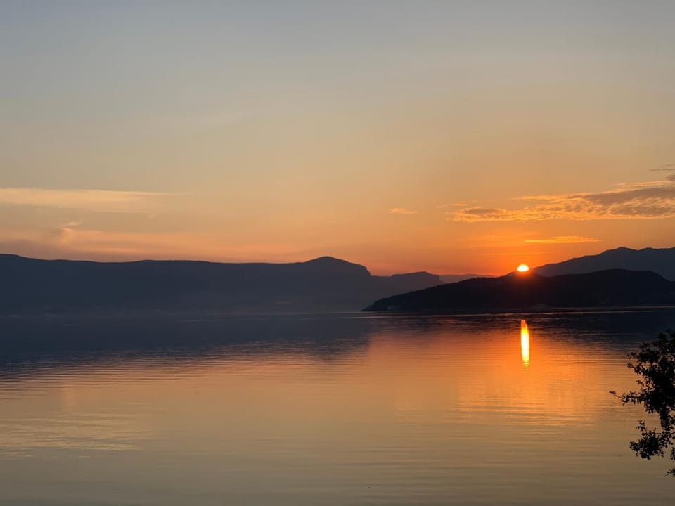 Natural landscape, Sea view, Sunrise
