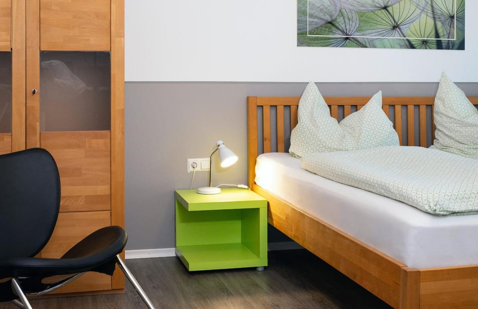 Property building, Living room, Bedroom