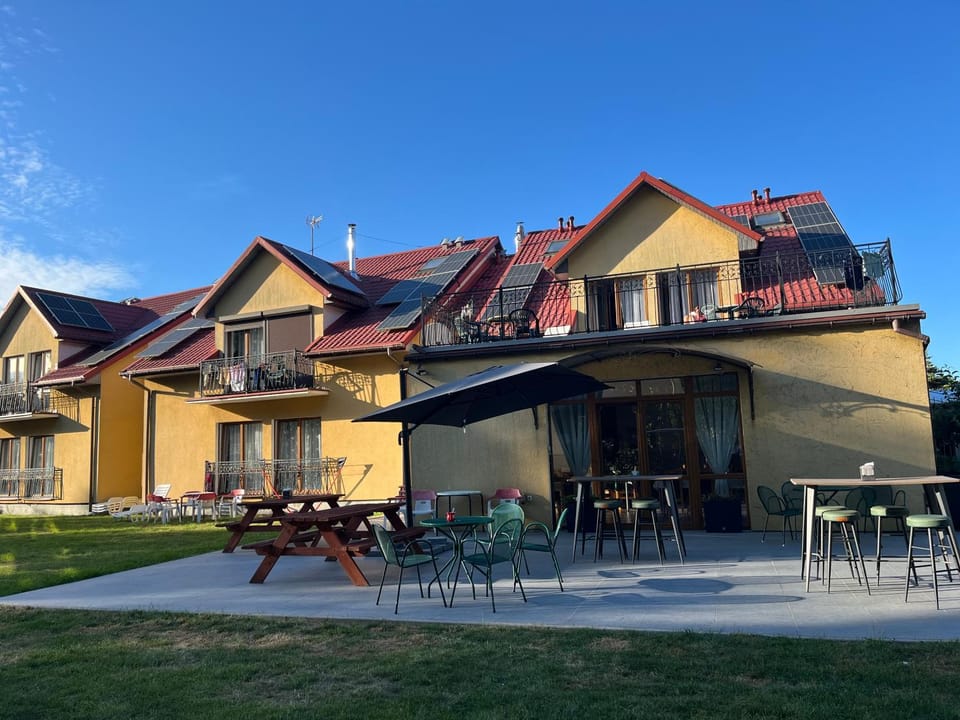 Property building, Patio
