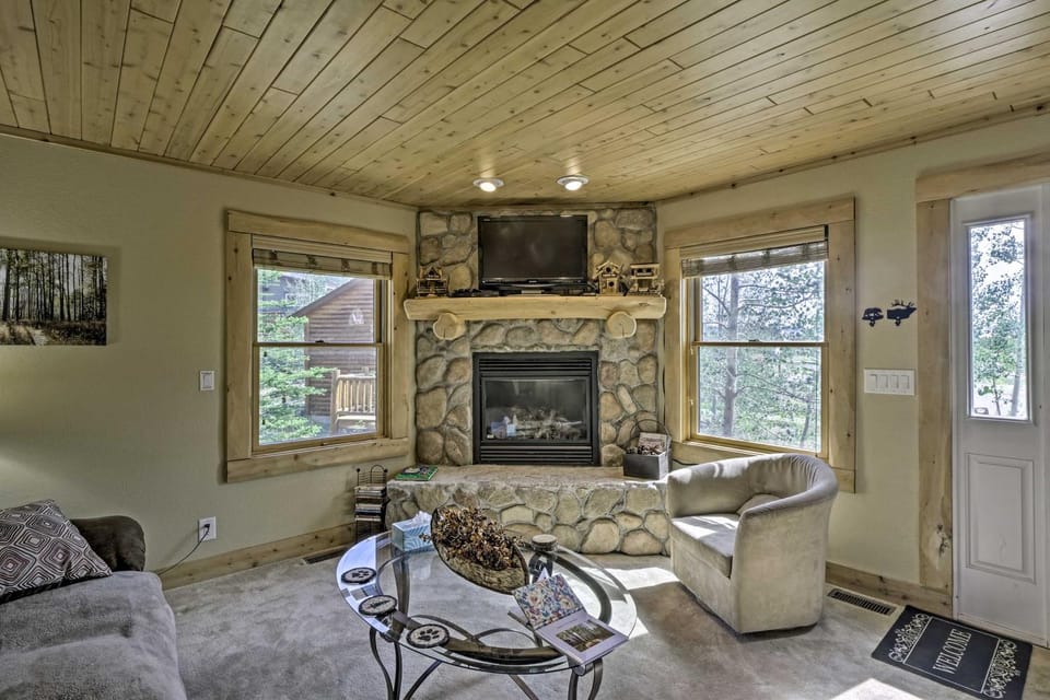 24-0160 Pet-Friendly Cabin 1 Mi to Dtwn Fairplay Cabin in Park County