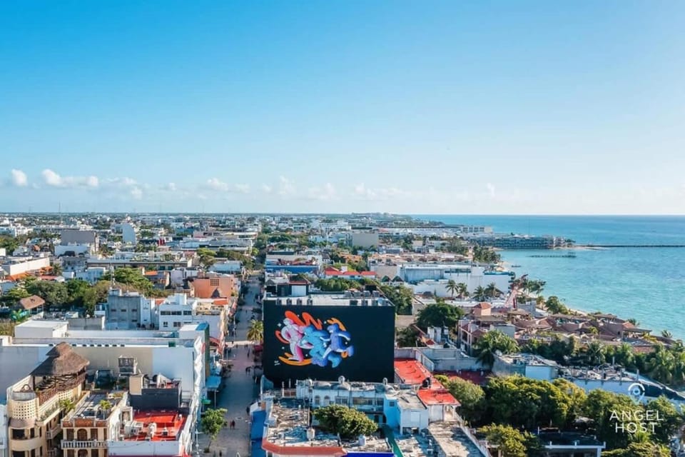 Oceanfront Condo a Block Off 5th in Heart of Playa House in Playa del Carmen