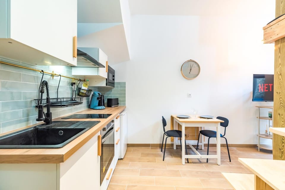 Le Loft cosy avec mezzanine Centre Guingamp Apartment in Brittany