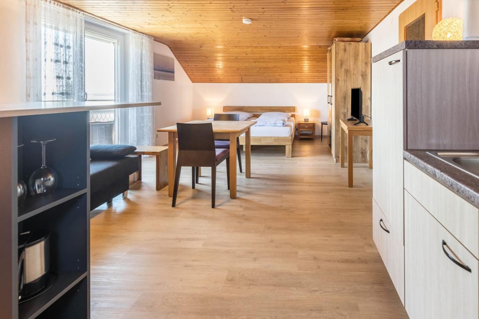 Kitchen or kitchenette, Living room