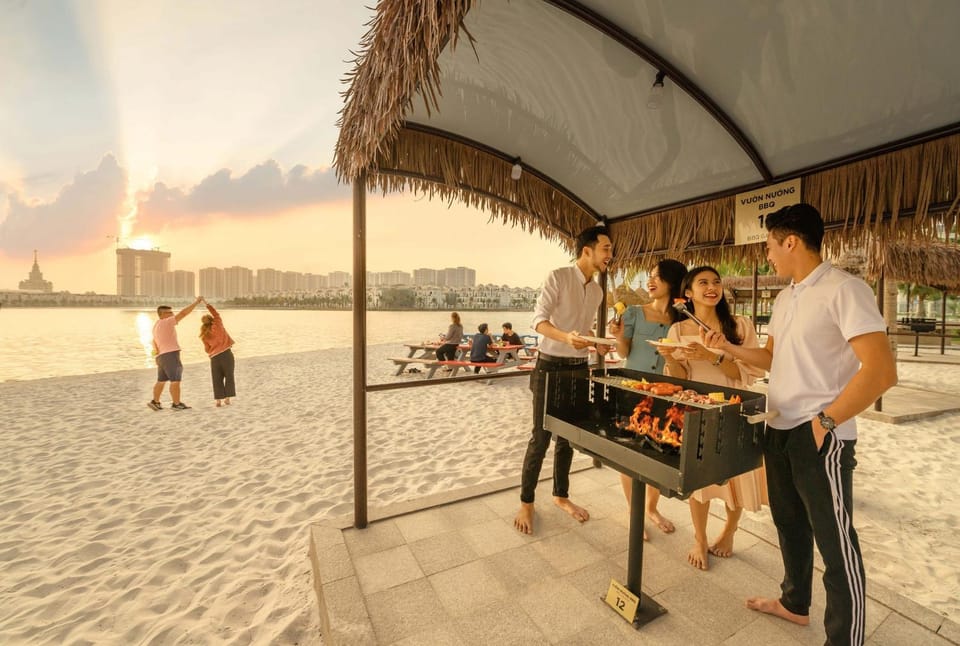 BBQ facilities, Beach