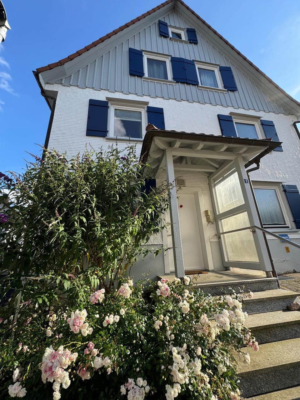 Property building, Facade/entrance, Summer