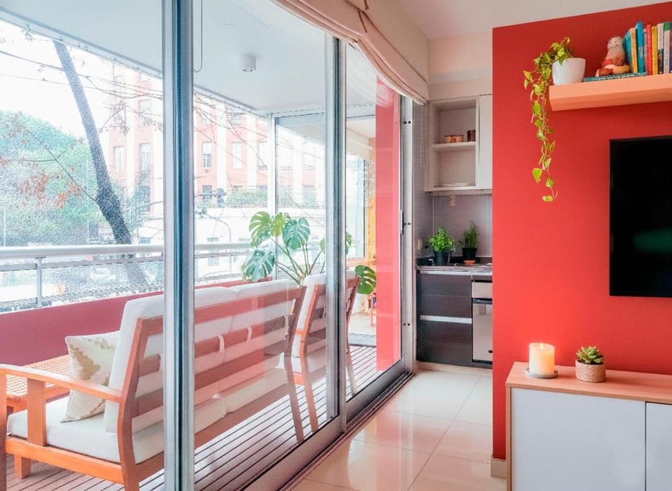Luminoso departamento en el corazón de Palermo Hollywood Apartment in Buenos Aires