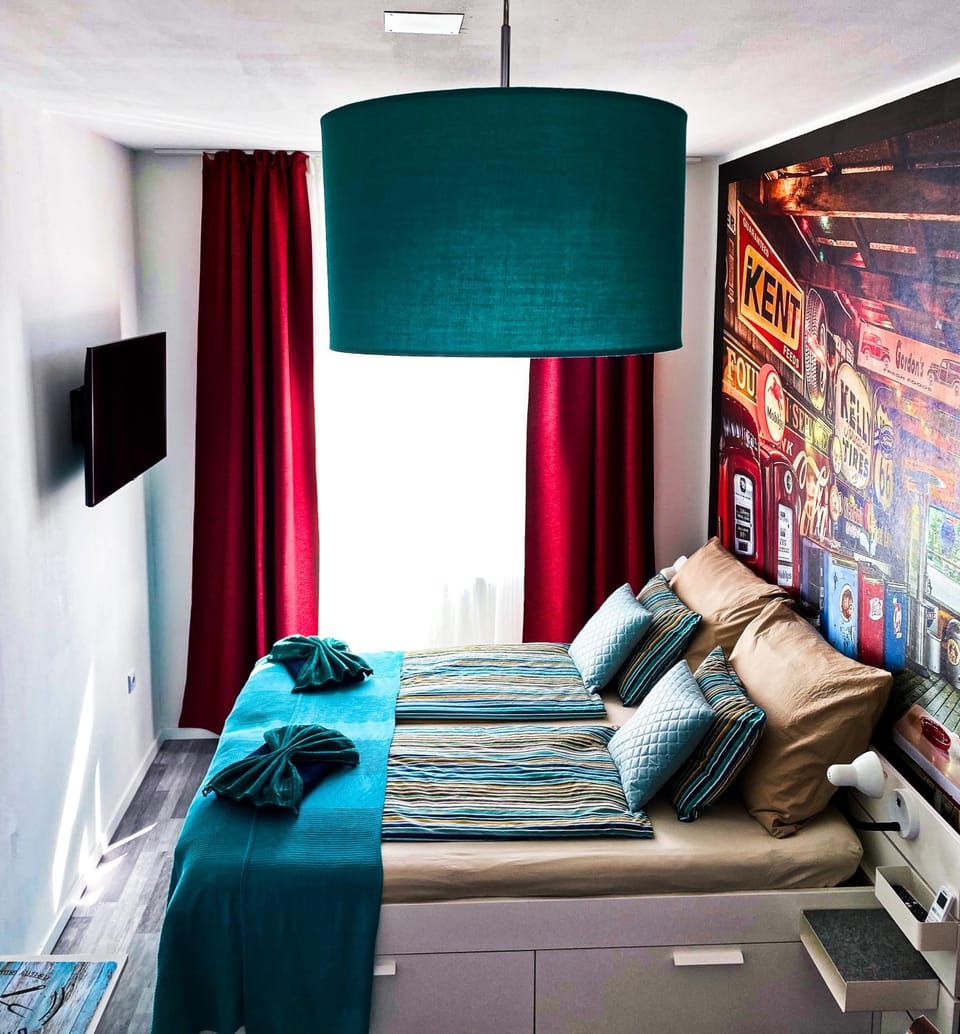 Bed, TV and multimedia