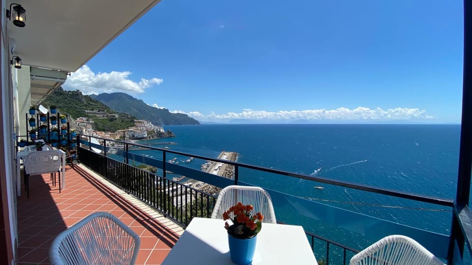 Balcony/Terrace, City view, Sea view