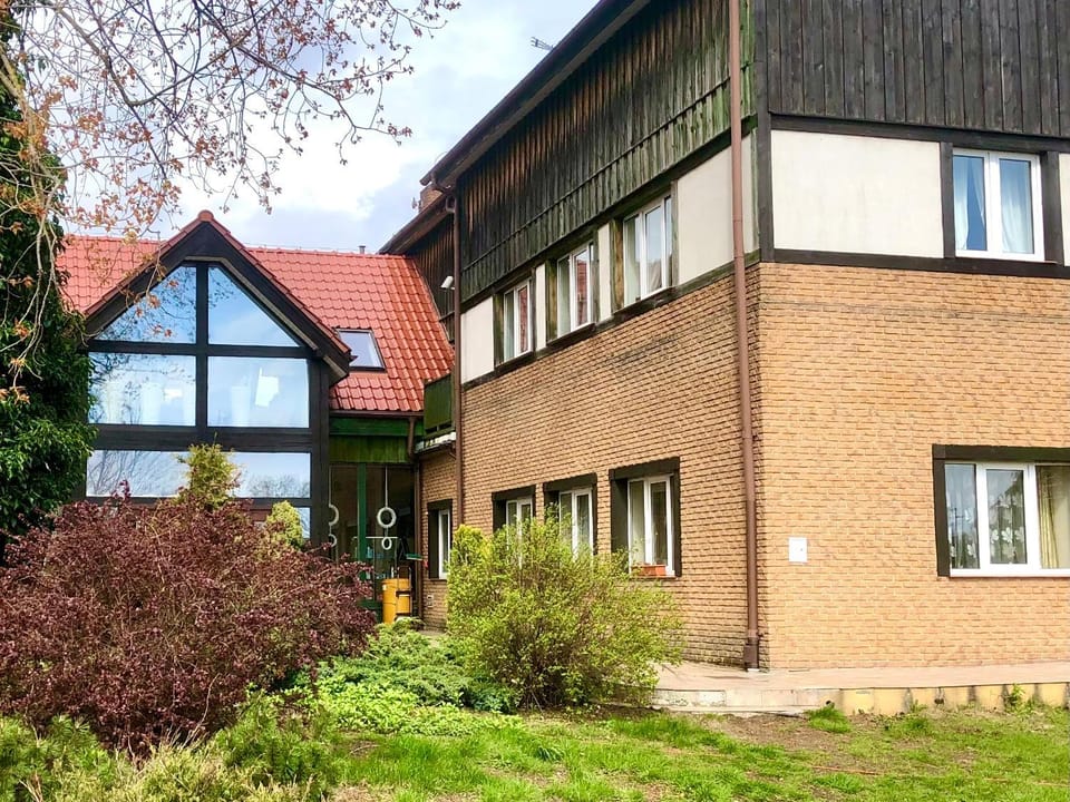 Property building, Garden view