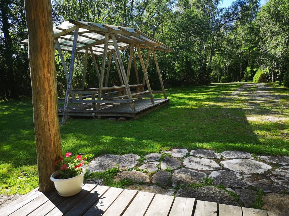 Day, Summer, Garden, Garden view