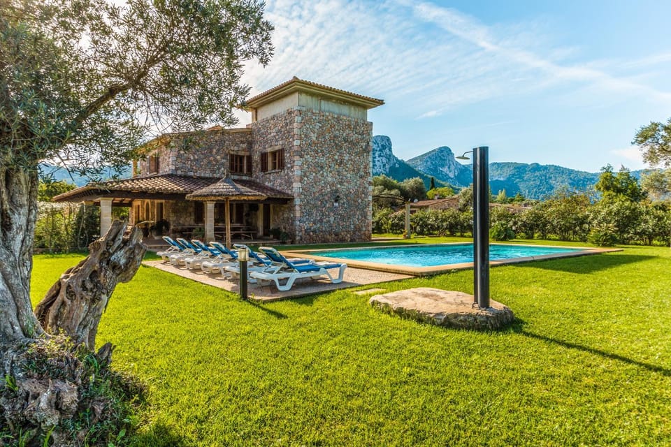 Patio, Garden, Swimming pool