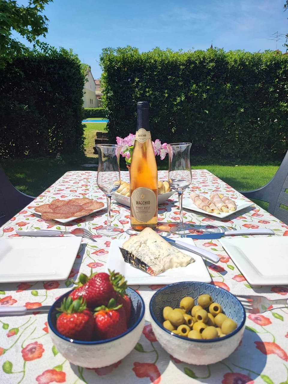 Private Garden Giardino Privato a Bardolino - House Amorino Apartment in Lake Garda