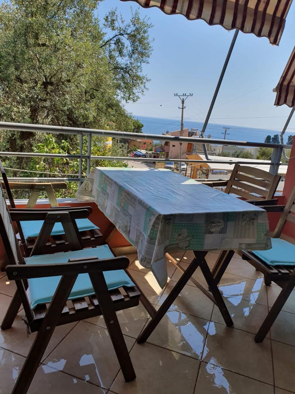 Patio, Summer, View (from property/room), Balcony/Terrace, Seating area, Dining area, Sea view