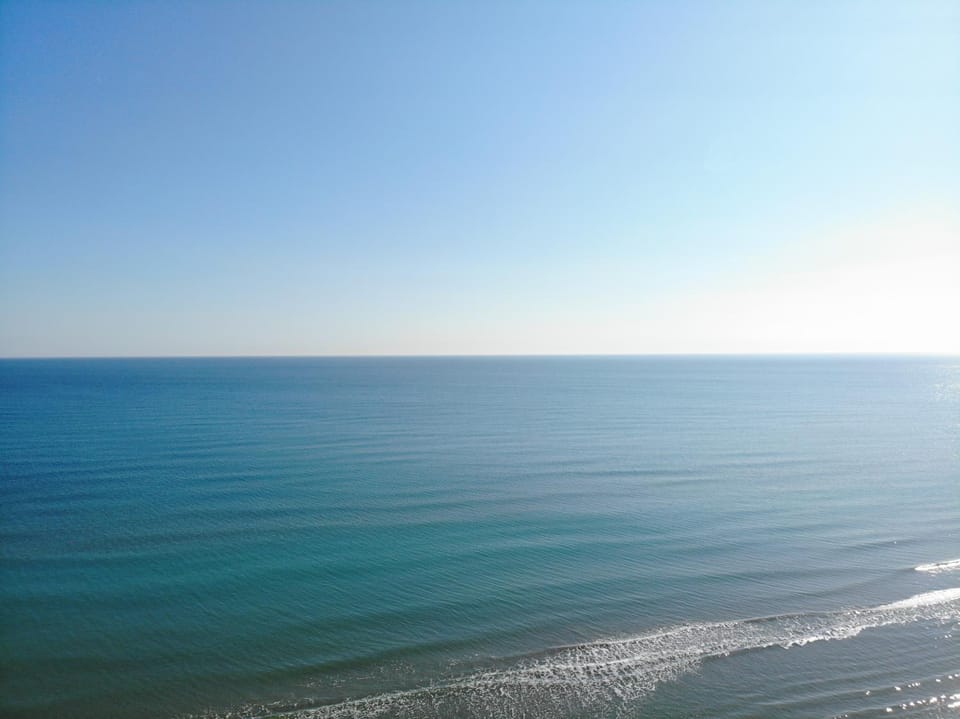 Beach, Sea view, Sunrise