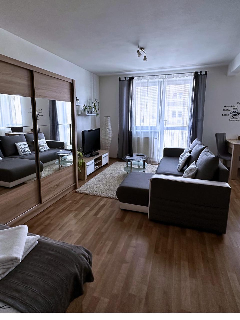 Living room, wardrobe