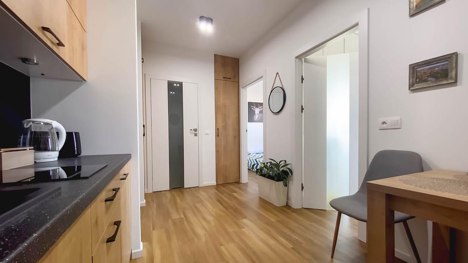 Apartament Naturalny-Lake Apartments, osiedle Calamo Park-Olsztyn Apartment in Poland