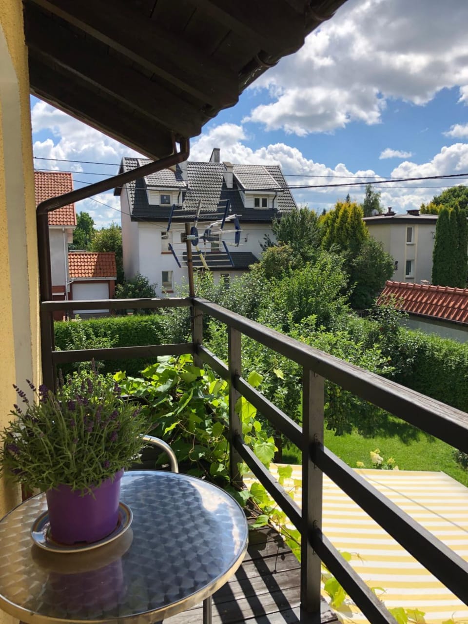 Property building, Natural landscape, Summer, Garden, View (from property/room), Balcony/Terrace, Seating area, On site, Garden view