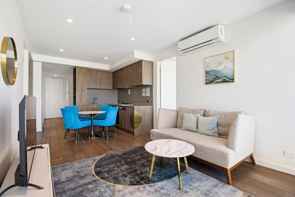 Living room, air conditioner