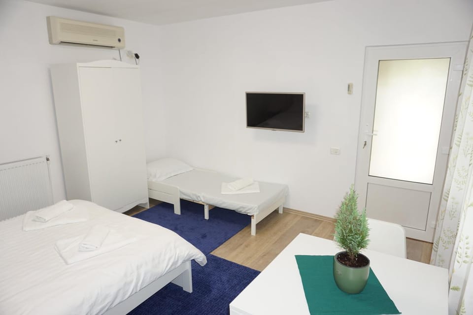 Bed, TV and multimedia, Photo of the whole room, Bedroom, air conditioner